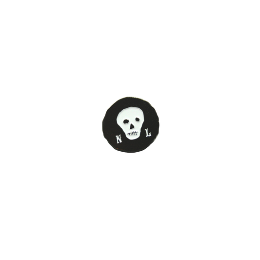 Black Skull Lapel Pin